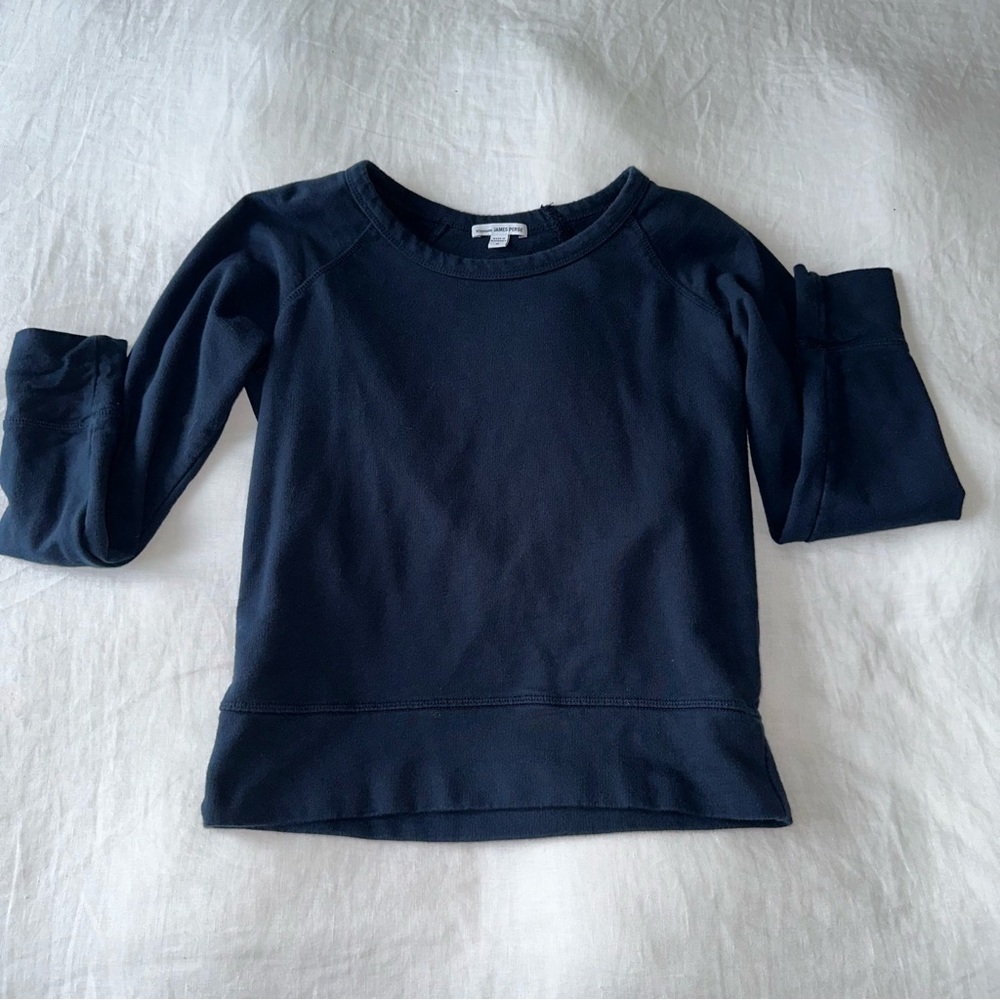 NWOT James Perse Long Sleeve Sweater in size 0.